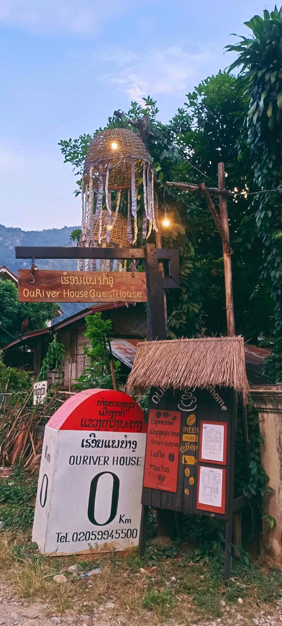 Ou River House Nongkhiaw المظهر الخارجي الصورة