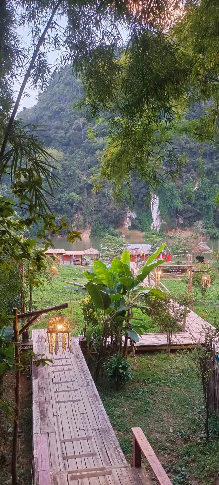 Ou River House Nongkhiaw المظهر الخارجي الصورة